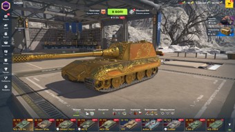 [TANKS  BLITZ] 29 топов, 60 премов, Jg.pz.E100 Gold, Tiger-Maus, Strv K 3