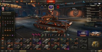 [СМЕНА ПАРОЛЯ] 11 лвл:Об 279, 26 топов, Об 780, Таран, Konzept I, StugMaus, M60, MT-58, Vulcan, Orso 4