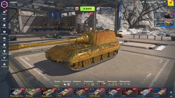 [TANKS  BLITZ] 29 топов, 60 премов, Jg.pz.E100 Gold, Tiger-Maus, Strv K 7