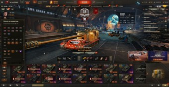 [СМЕНА ПАРОЛЯ]  10 топов, H-3, Gendarme, BZ-74-1, Nemesis, СУ-122В, много серебра и бон, 16 премов 2