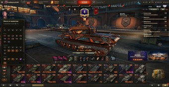 [СМЕНА ПАРОЛЯ] 11 лвл:Об 279, 26 топов, Об 780, Таран, Konzept I, StugMaus, M60, MT-58, Vulcan, Orso 3