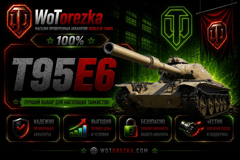 [ТОП] Аккаунты с T95E6