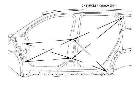CHEVROLET Orlando 2010-2018