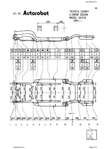 TOYOTA Camry (XV10) 1992-1996