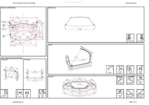 CHEVROLET Camaro 2009-2013-2015