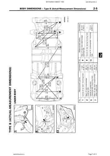 MITSUBISHI 3000GT (Z16A) 1990-1994 3