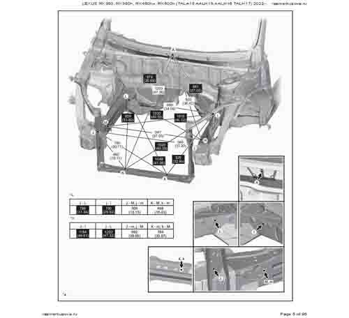 LEXUS RX350, RX350h, RX450h+, RX500h 2022-- 3