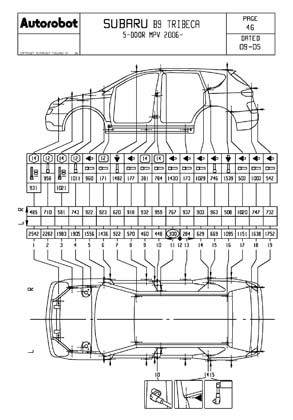 SUBARU Tribeca (B9) 2005-2007