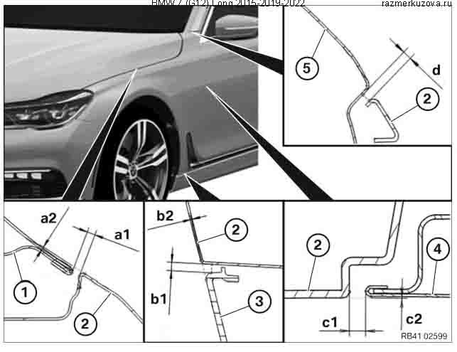 BMW 7 (G12) Long 2015-2019-2022