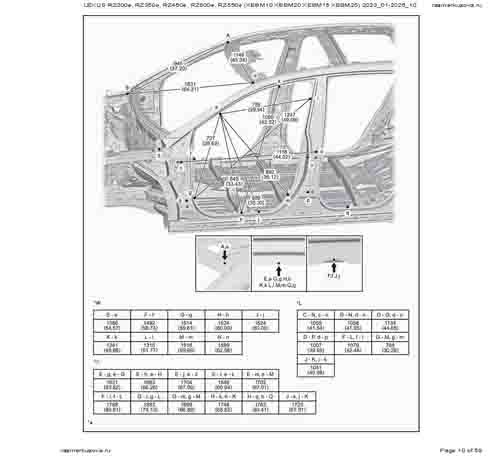 LEXUS RZ300e, RZ350e, RZ450e, RZ500e, RZ550e 2023-- 6