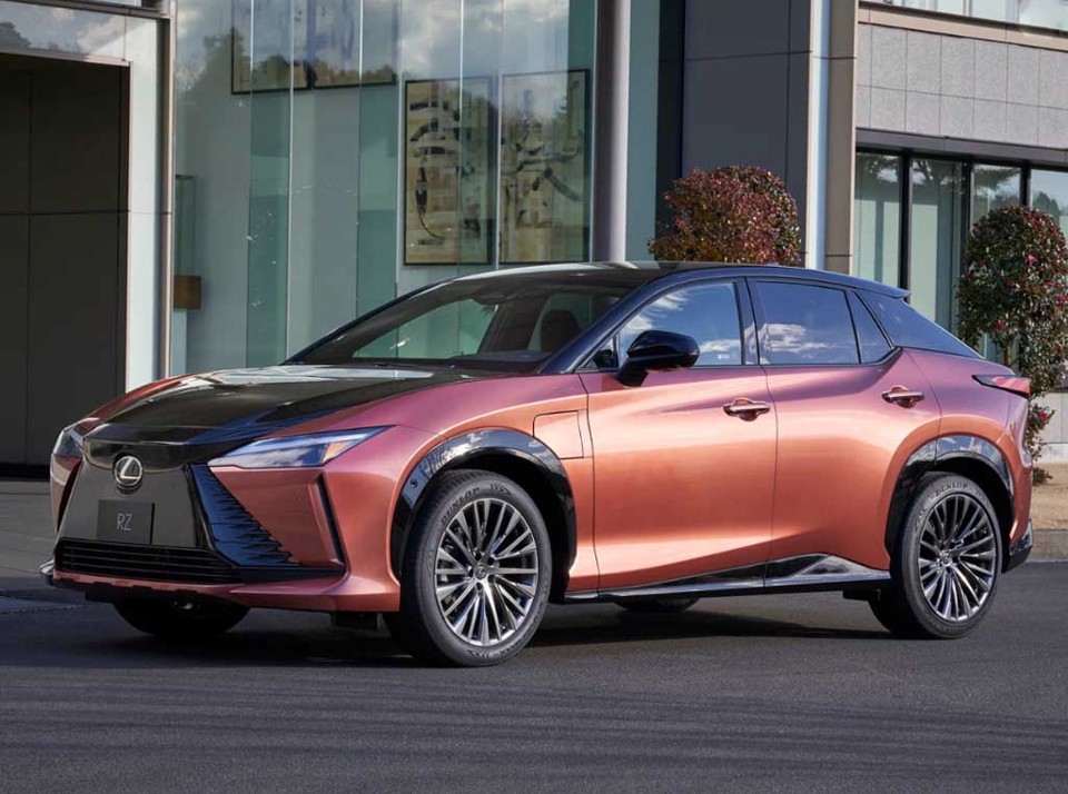 LEXUS RZ300e, RZ350e, RZ450e, RZ500e, RZ550e 2023-- 1