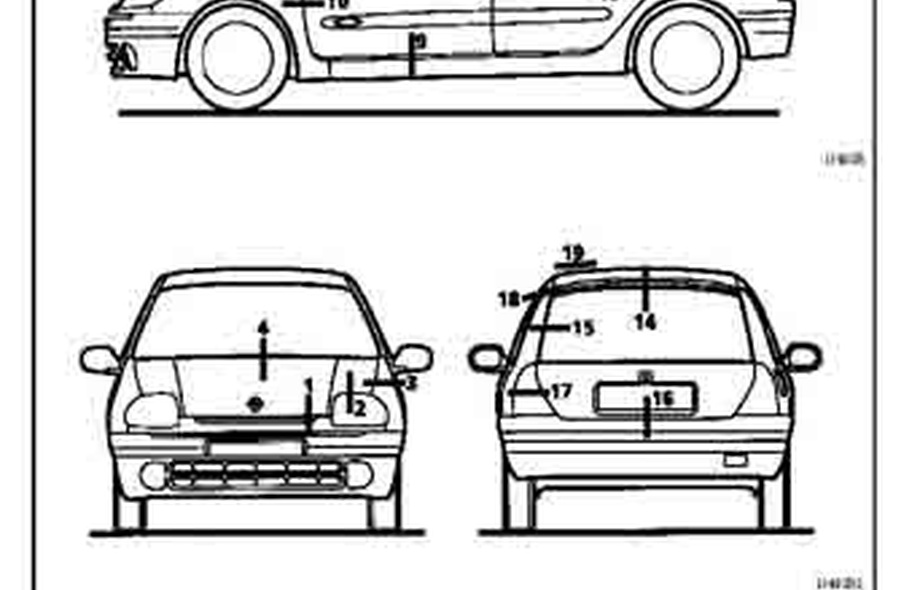 RENAULT Clio 2 1998-2005
