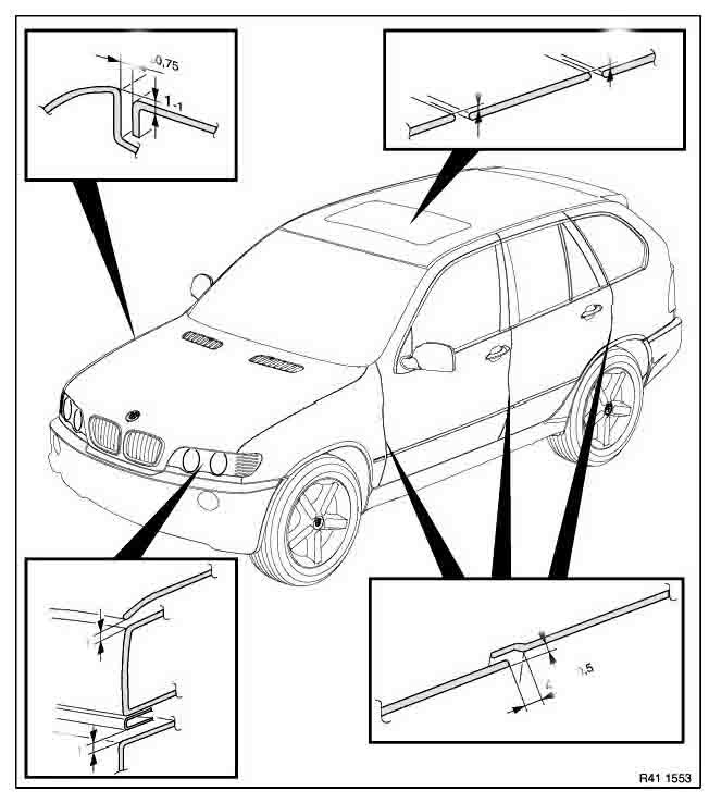 BMW X5 (E53) 1999-2003-2006