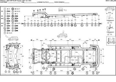 CHRYSLER Voyager, Town and Country Long 2001-2007