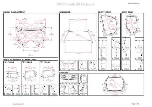 MITSUBISHI Endeavor 2002-2011 5