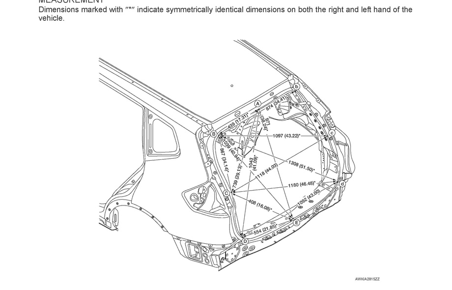 NISSAN Rogue (T32) 2013-2016-2020