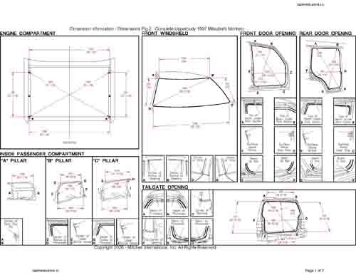 MITSUBISHI Pajero II 1991-1997-2004 9