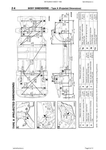 MITSUBISHI 3000GT (Z16A) 1990-1994 2