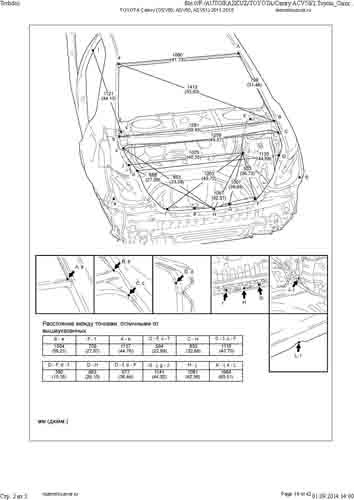TOYOTA Camry (GSV50, ASV50, ASV51) 2011-2015
