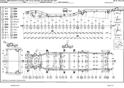 CHEVROLET Silverado (GMT800) 1998-2003-2007