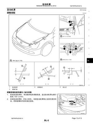 NISSAN Bluebird Sylphy (G11) 2005-2012 9