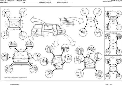 LEXUS LX470 (FZJ80) 1995-1997
