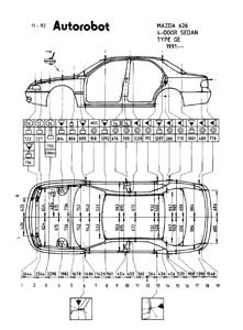 MAZDA 626 (GE) 1992–1997
