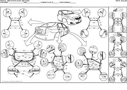 TOYOTA Corolla (E150) 2006-2014