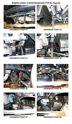SUBARU Legacy (BL, BP) 2003-2009 7