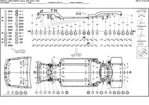 SUBARU Legacy (BL, BP) 2003-2009 3