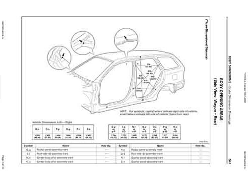 TOYOTA Avensis (T22) 1997-2002