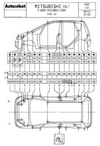 MITSUBISHI Colt (Z3#) 2004-2012
