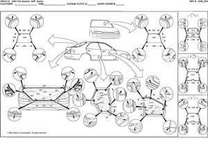 KIA Spectra I (SD) 1998-2003 , 2004-2009, 2011