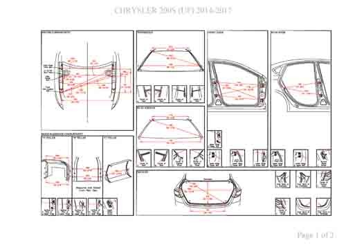 CHRYSLER 200S (UF) 2014-2017