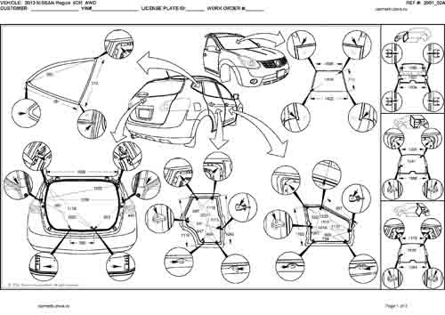 NISSAN Rogue 2007-2010-2013