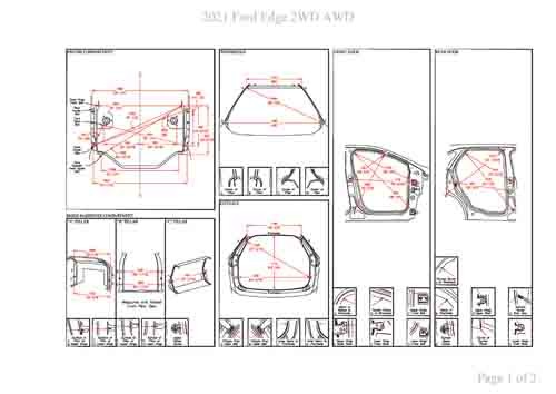 FORD Edge 2015-2018-2023