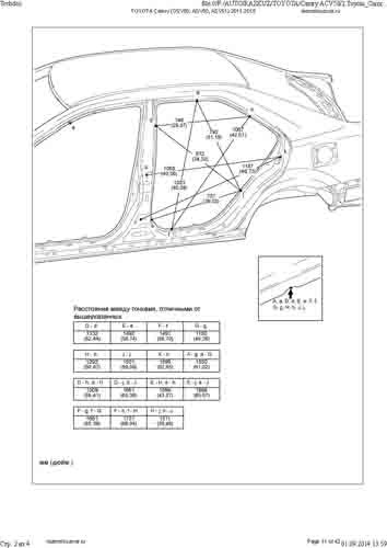 TOYOTA Camry (GSV50, ASV50, ASV51) 2011-2015