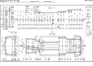 KIA Spectra I (SD) 1998-2003 , 2004-2009, 2011