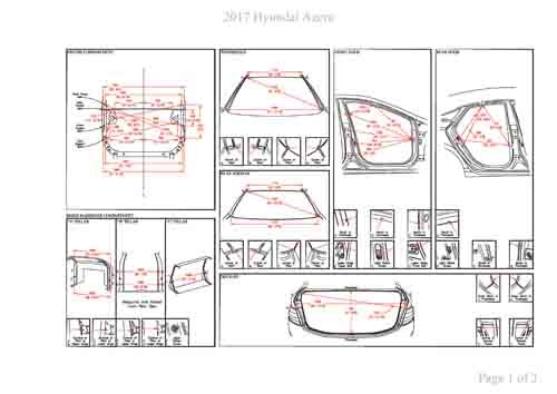 HYUNDAI Grandeur V, Azera (HG) 2011-2017