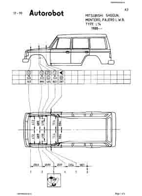 MITSUBISHI Pajero I 1988-1991 4