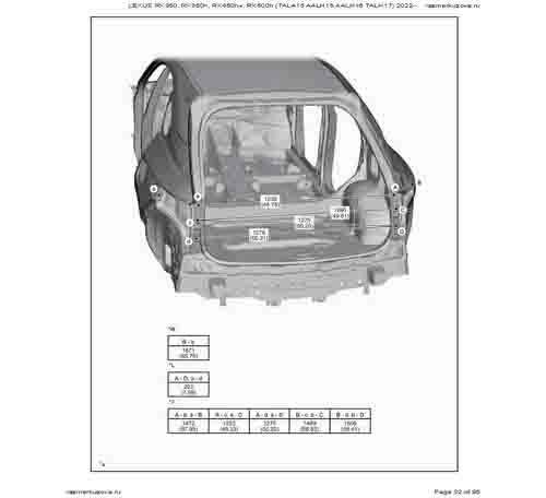 LEXUS RX350, RX350h, RX450h+, RX500h 2022-- 9