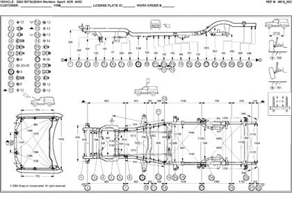 MITSUBISHI Pajero, Montero Sport (K9#) 1999-2008