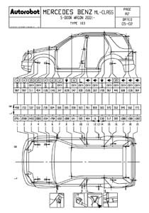 MERCEDES-BENZ M-Klasse (W163) 1997–2005