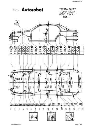 TOYOTA Camry (XV10) 1992-1996