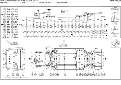MITSUBISHI Galant (EA#) 1997-2003 3