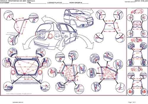 PONTIAC G3 Hatchback (T250) 2008-2010 2