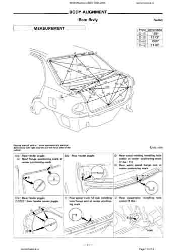 NISSAN Almera (N15) 1995-2000 7