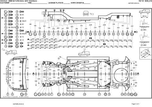 SATURN Astra 2008-2009
