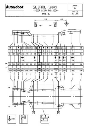 SUBARU Legacy (BL, BP) 2003-2009 6