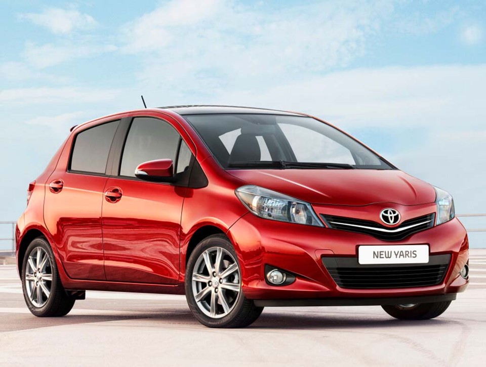 TOYOTA Yaris, Vitz (P130) 2011-2017 1